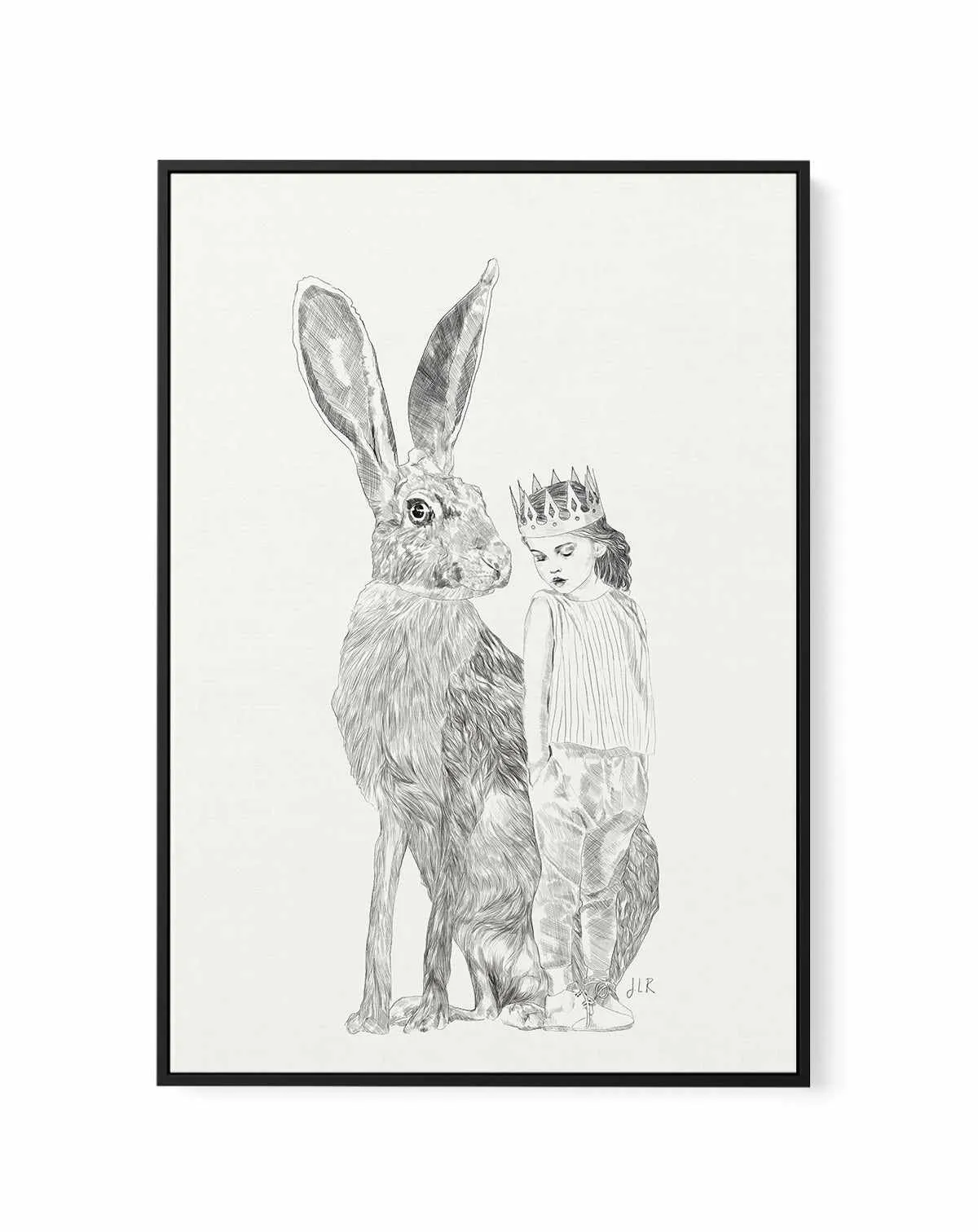 A Bigger World I by Jenny Liz Rome | Framed Canvas Art Print