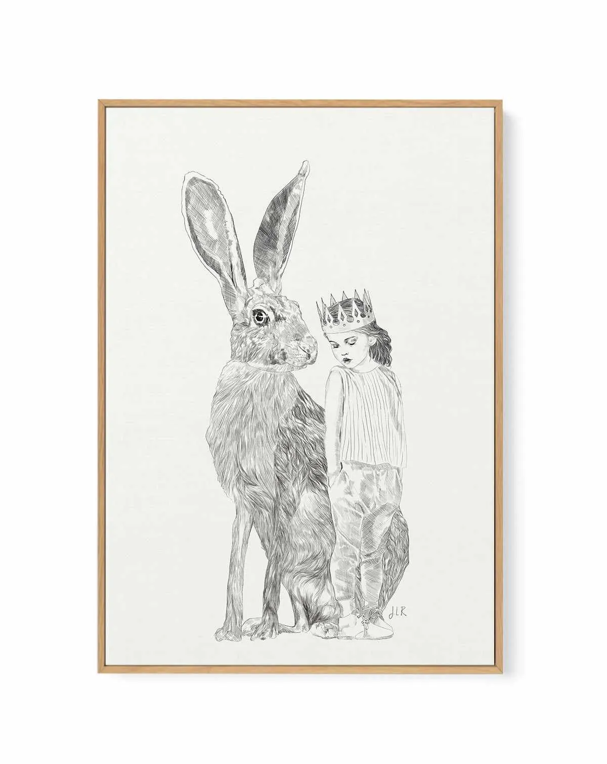A Bigger World I by Jenny Liz Rome | Framed Canvas Art Print