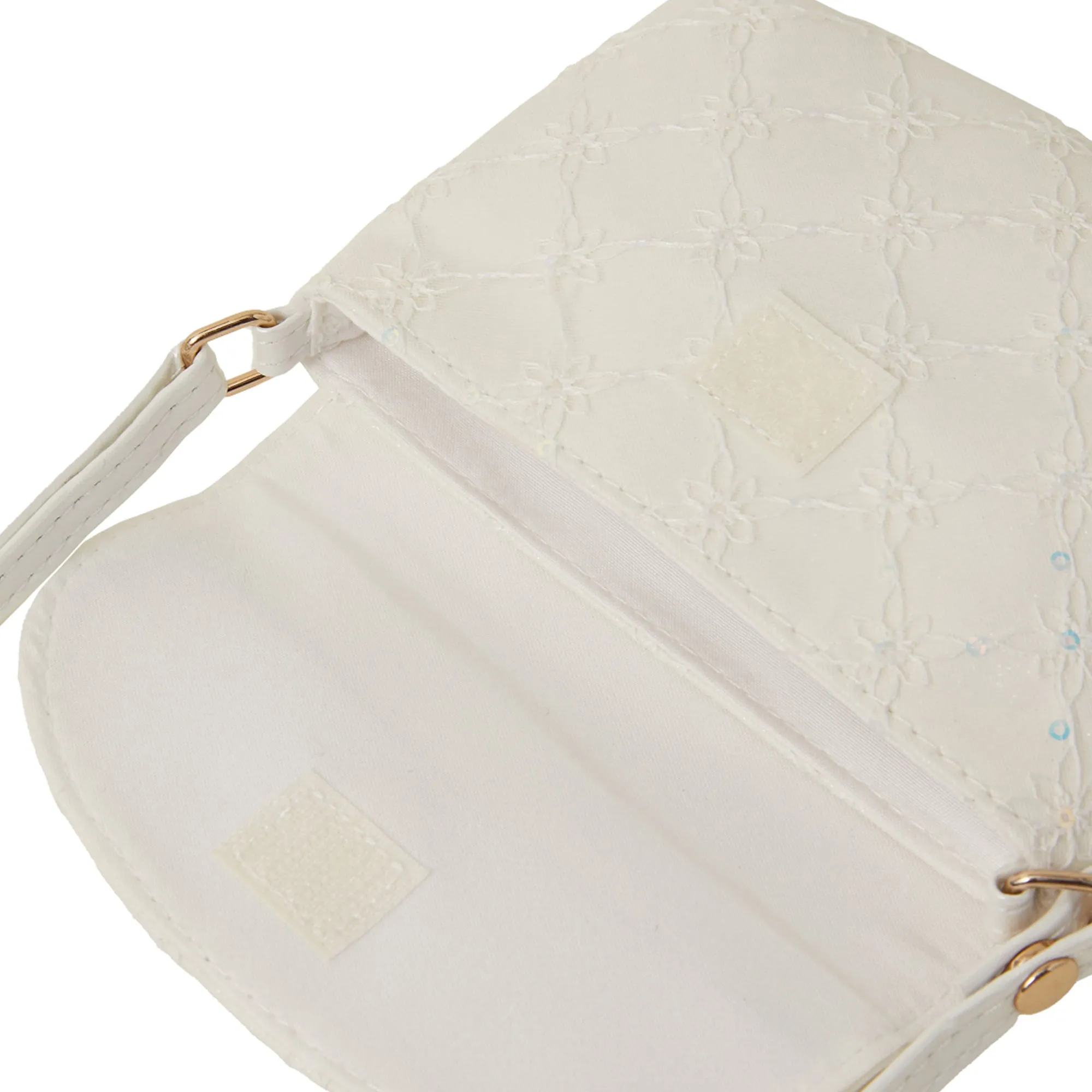 Accessorize London Girl's Lace Bow Bag