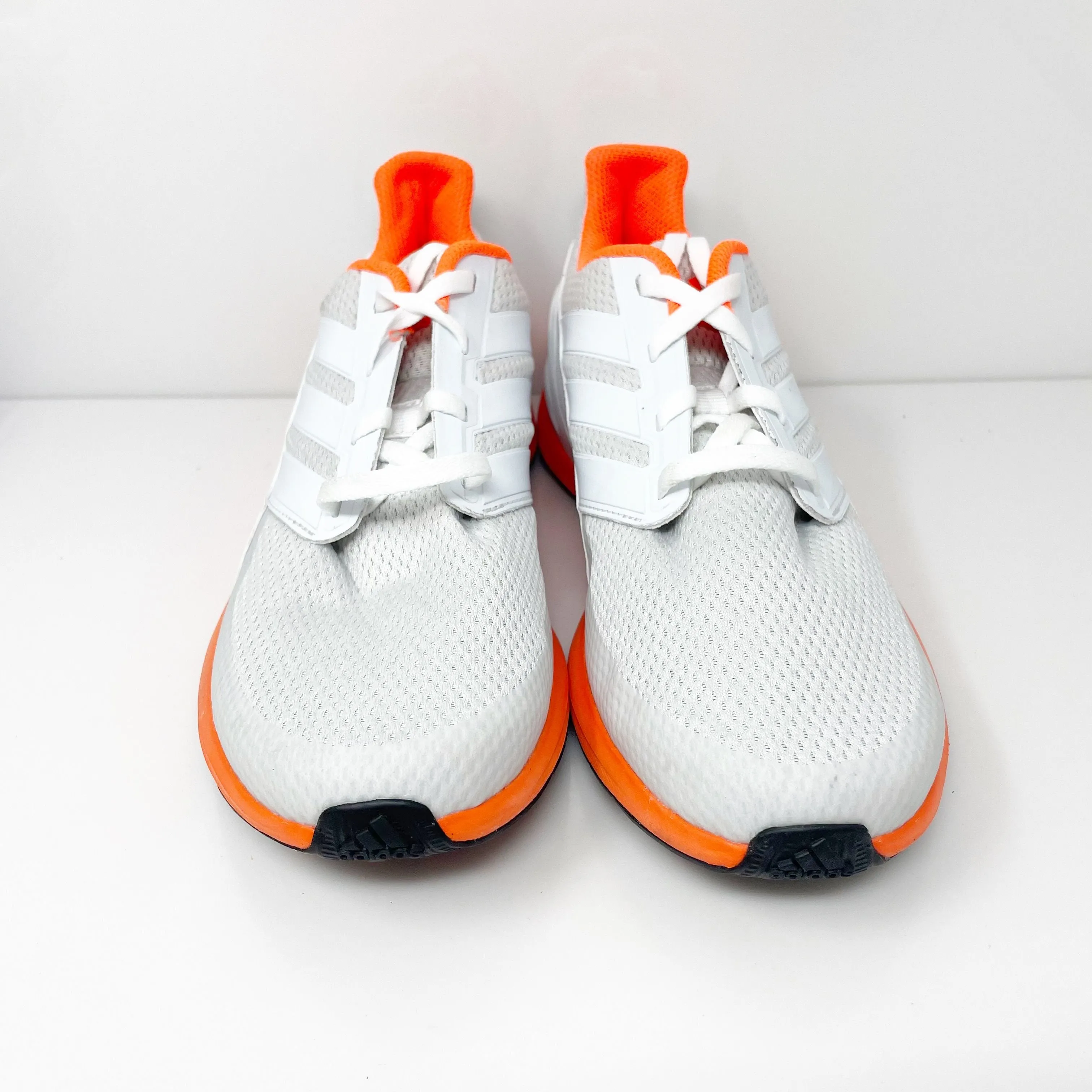 Adidas Boys Rapidarun G27323 White Running Shoes Sneakers Size 6