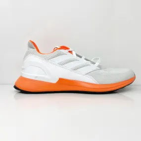 Adidas Boys Rapidarun G27323 White Running Shoes Sneakers Size 6