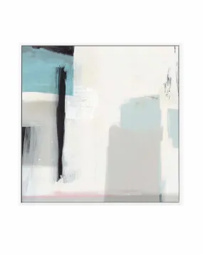 Aligned I SQ Framed Canvas Art Print
