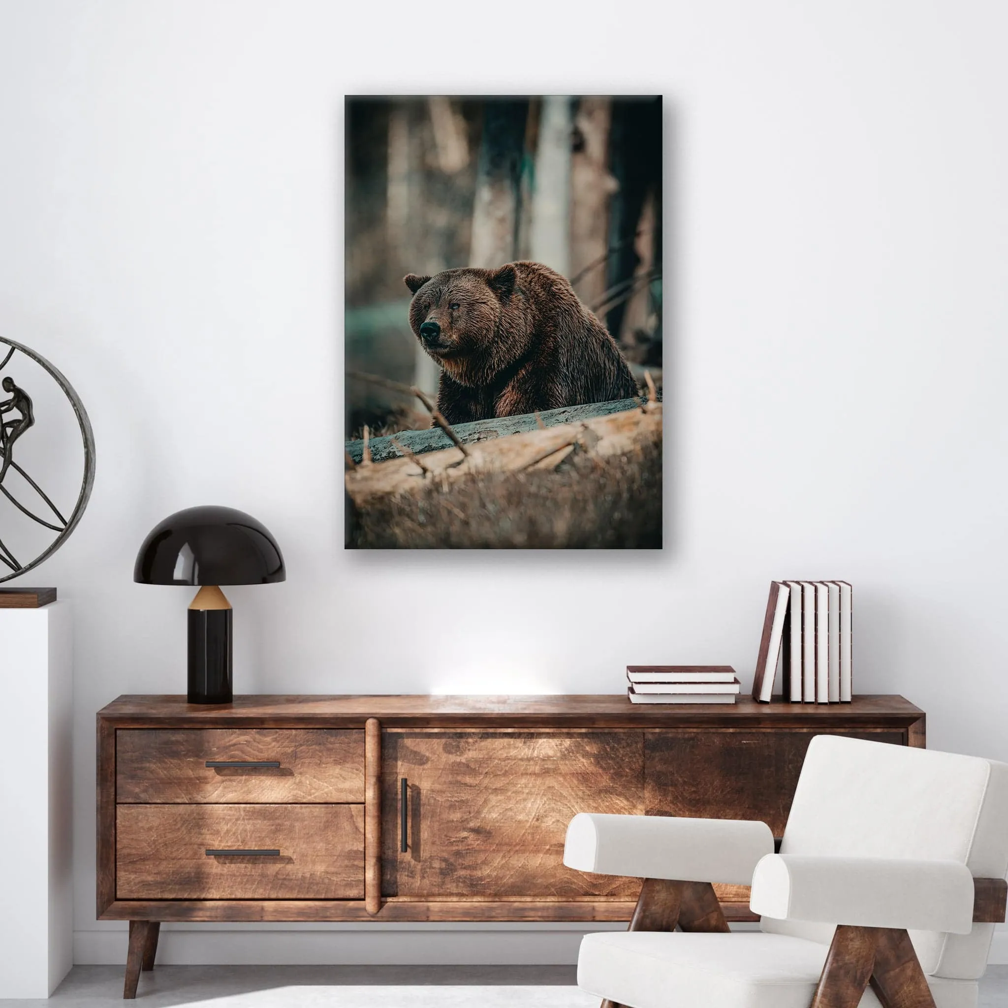 Bear in the Forest - Print