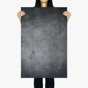 Flat Lay Instagram Backdrop - 'Darlinghurst' Dark Concrete (56cm x 87cm)