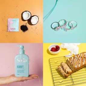 Flat Lay Instagram Backdrop - Make It Pop Bundle (56cm x 87cm)