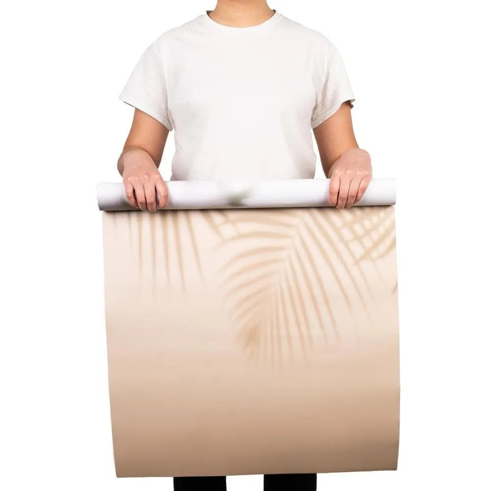 Flat Lay Instagram Backdrop - 'Noosa' Palm Leaf Shadow (56cm x 87cm)
