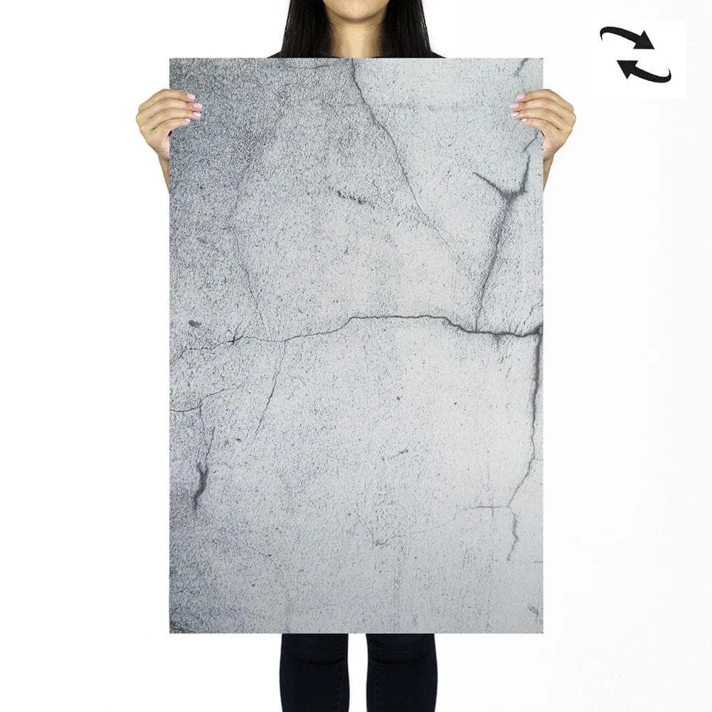 Flat Lay Instagram Backdrop - 'Rosebery' Concrete (56cm x 87cm)