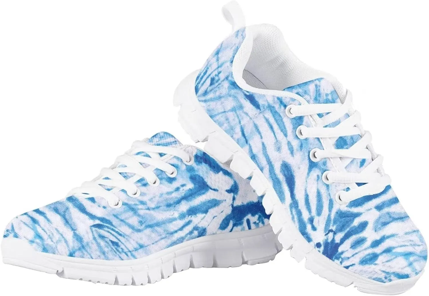 GIFTPUZZ Kids Running Shoes Casual Mesh Breathable Walking Hiking Sports Sneakers Platform Flats
