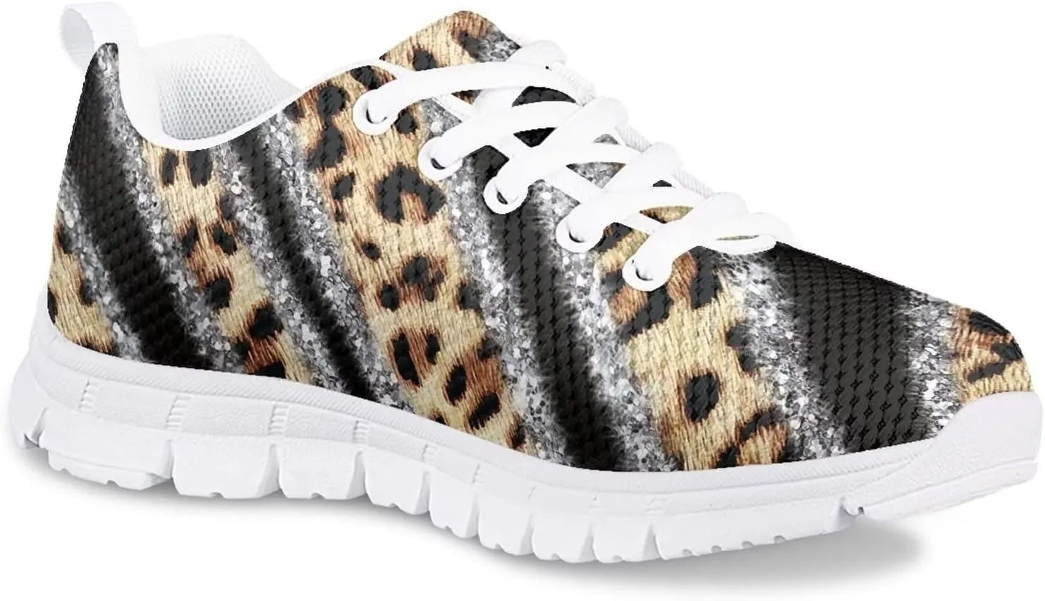 GIFTPUZZ Kids Running Shoes Casual Mesh Breathable Walking Hiking Sports Sneakers Platform Flats