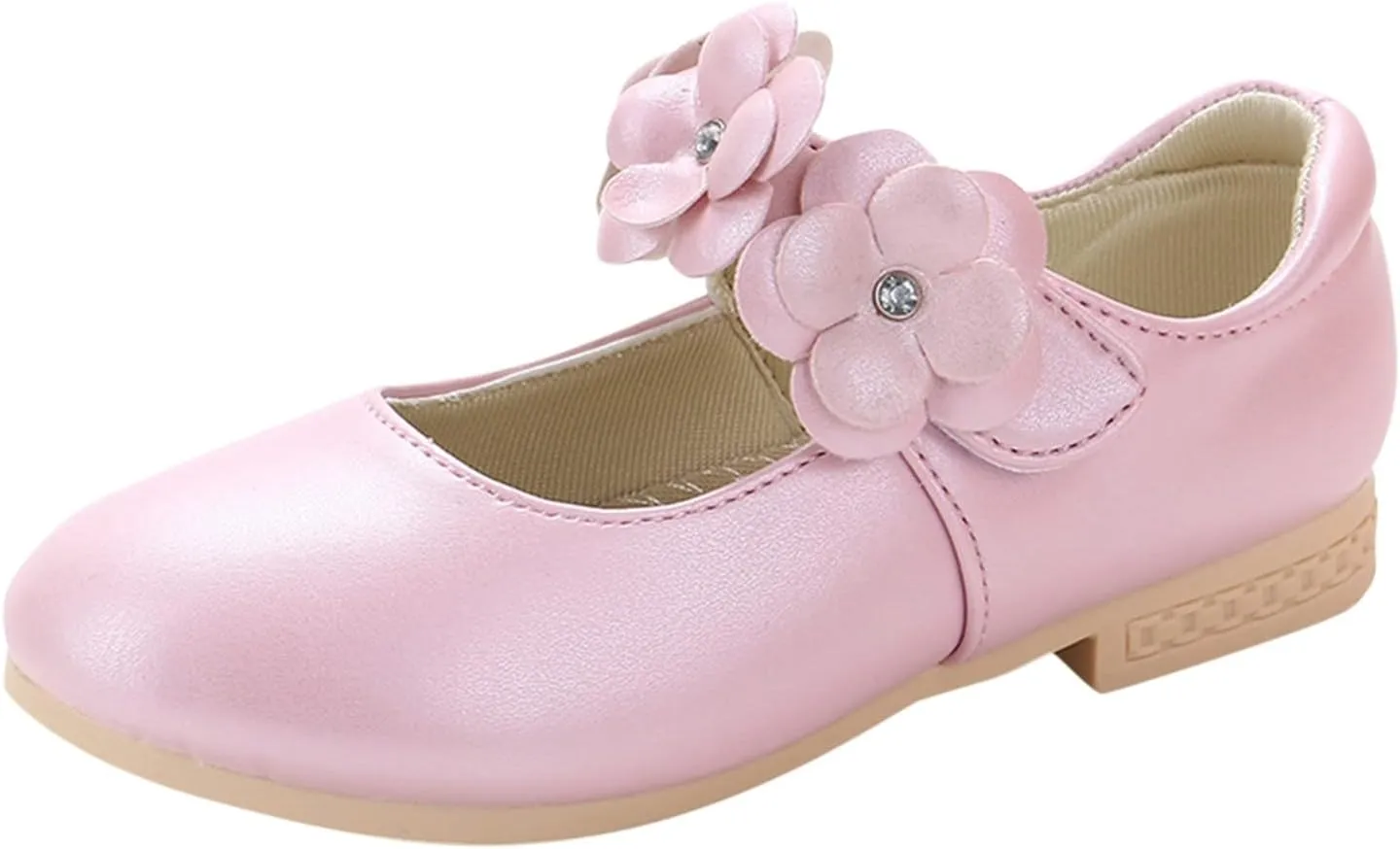 Girls Ballerina Flats Toddler Girls Dress Shoes Flower Girl Shoes Mary Jane Wedding Party Communion Princess Shoes