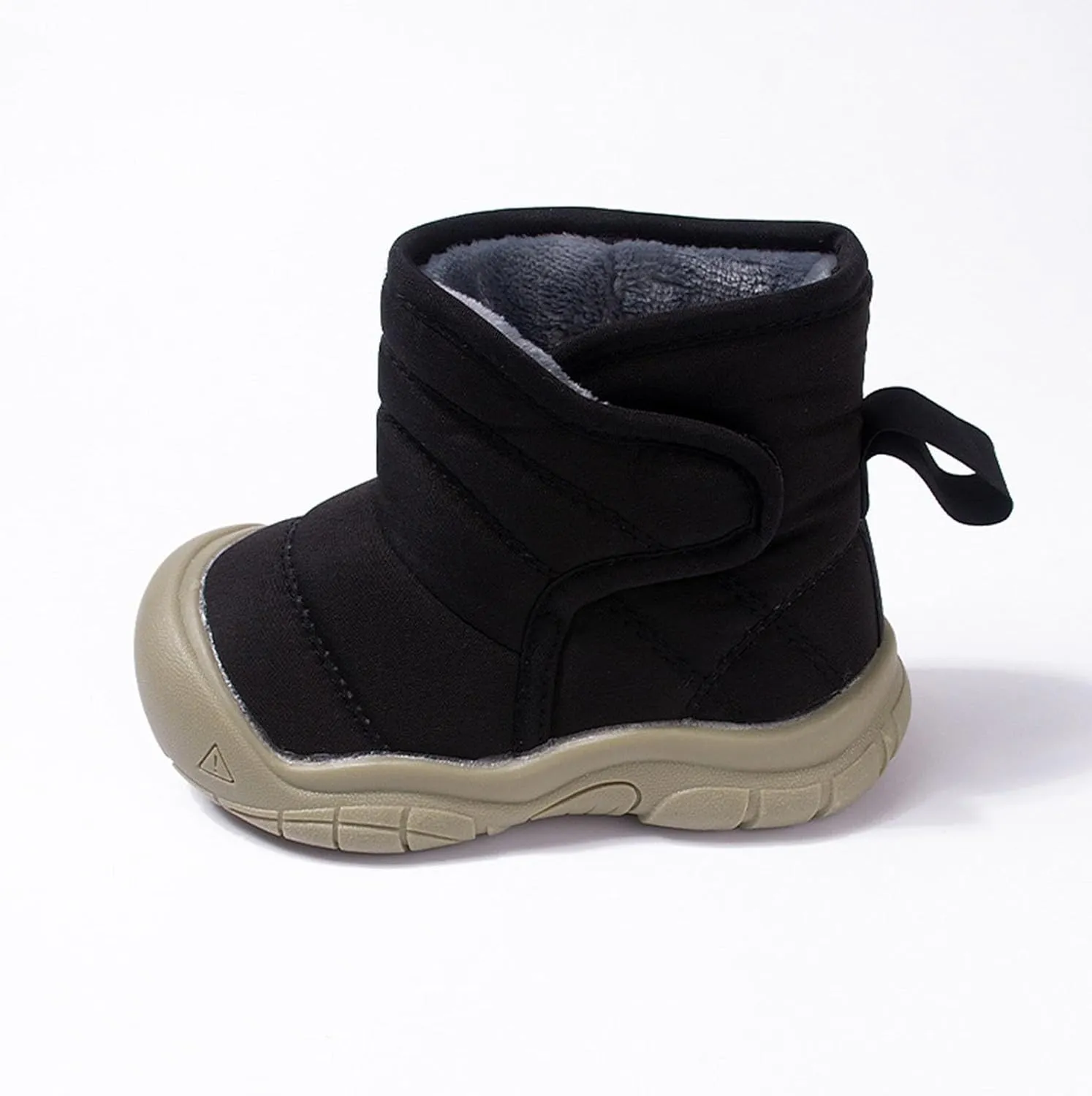 Girls Boys Warm Fr Lined Winter Snow Boots Waterroof Outdoor Ankle Booties Comfortable Shoes for Kids Unisex