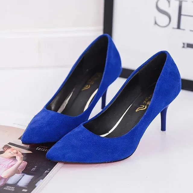Hot Selling Frauen Schuhe Pointed Toe Pumps Lackleder Kleid Rot 8CM High Heels Bootsschuhe Shadow Wedding Schuhe Zapatos Mujer