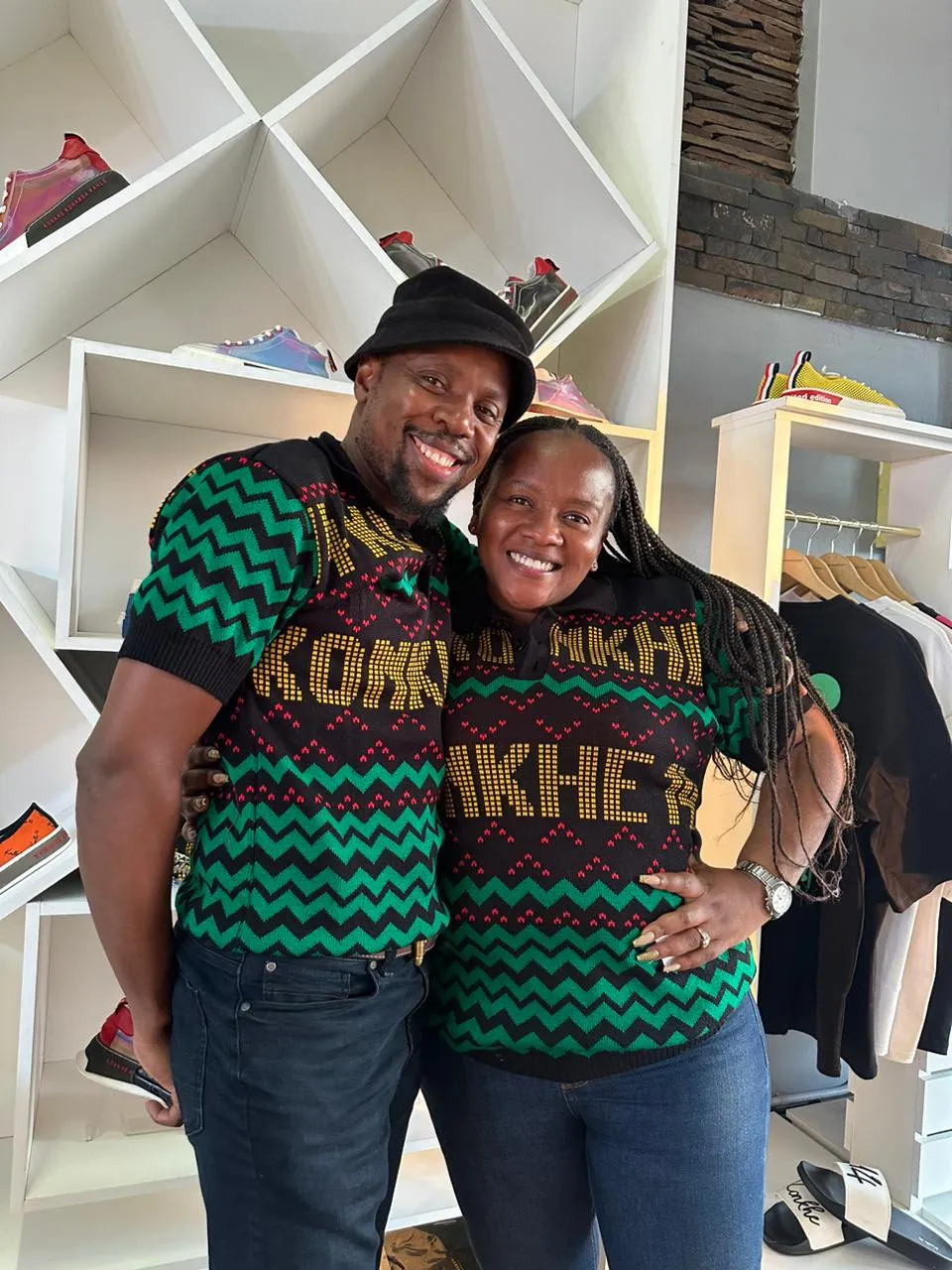 Konkhe 14 Knitted Unisex Multi-Colours Golfers