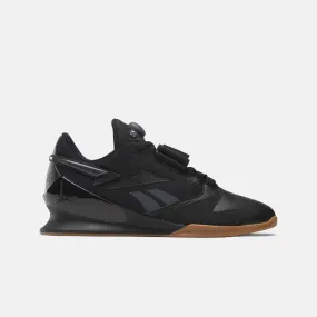 Reebok Legacy Lifter III Mens Weightlifting Shoes in Black and Pure Grey, Size 7