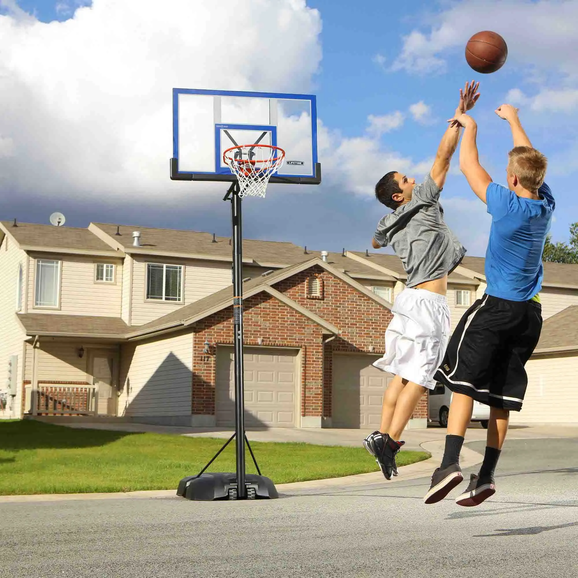Lifetime Speed Shift 48in Adjustable Portable Basketball System