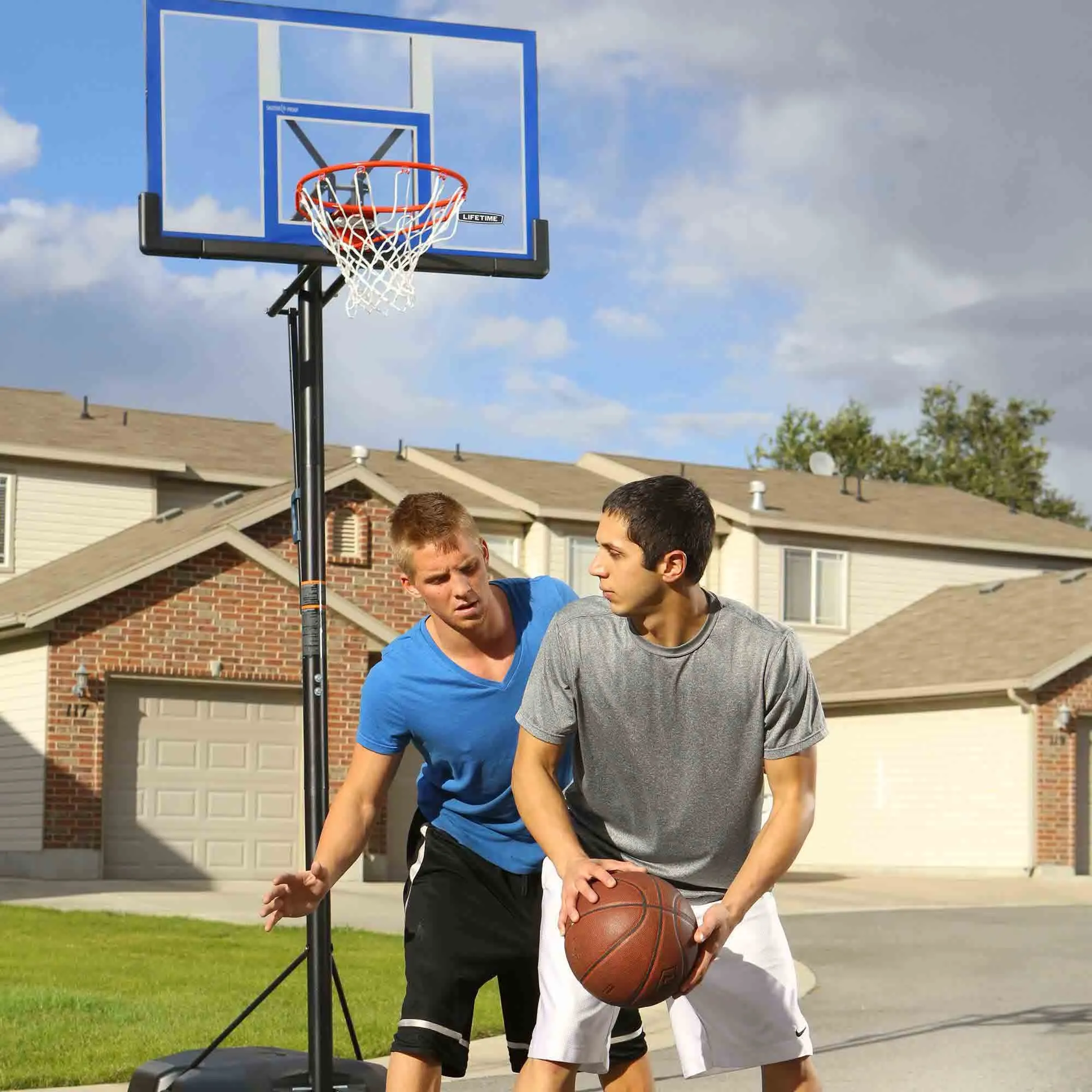 Lifetime Speed Shift 48in Adjustable Portable Basketball System