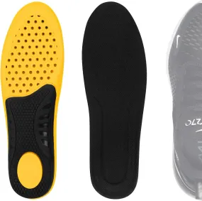 Linkidea 2 Pairs Arch Support Shoe Insoles Compatible with Nike Dunk Low, TR3, 1 '07 LV8, Replacement Shoe Inserts, Shock Absorption and Cushioning for Feet Relief (US Men 10.5-11/Women 12-12.5)