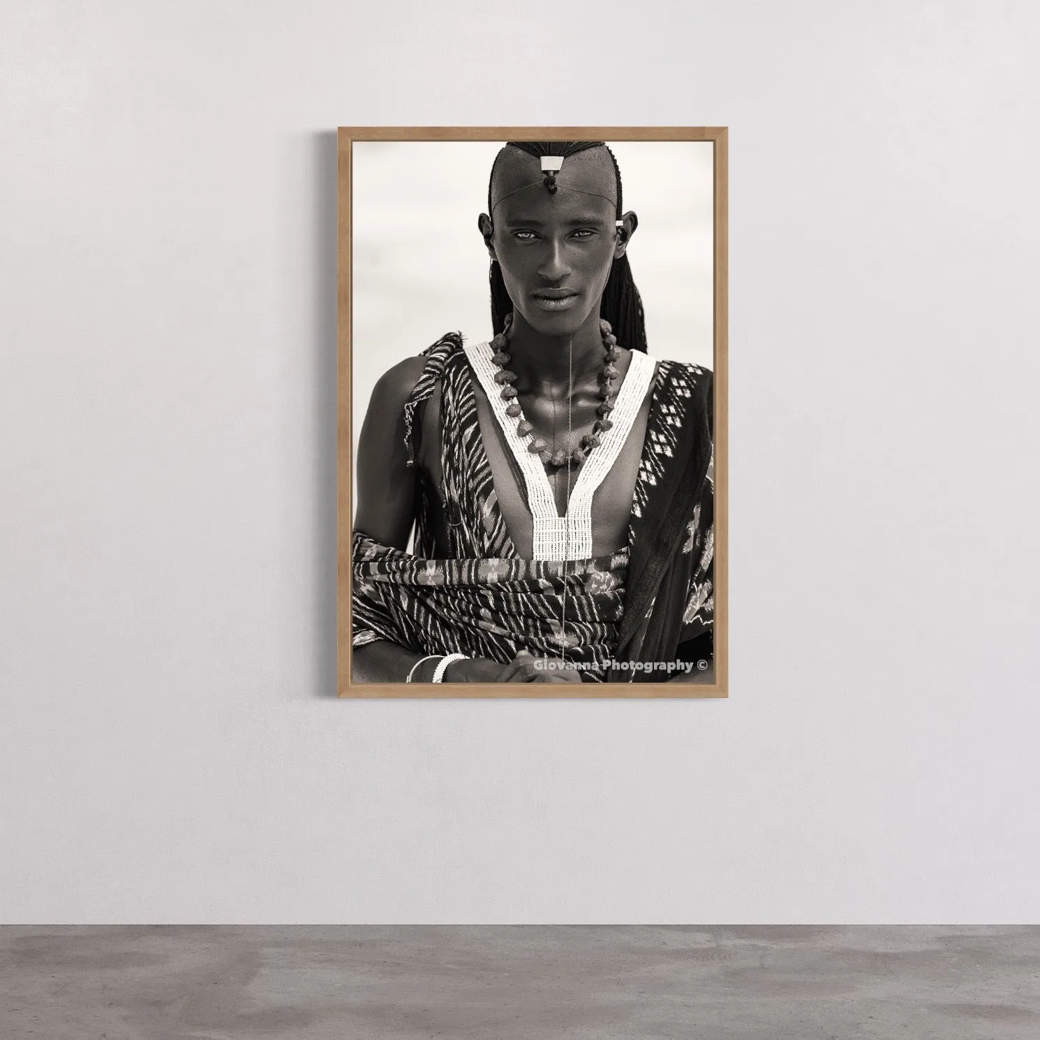 MAASAI WARRIOR BY GIOVANNA