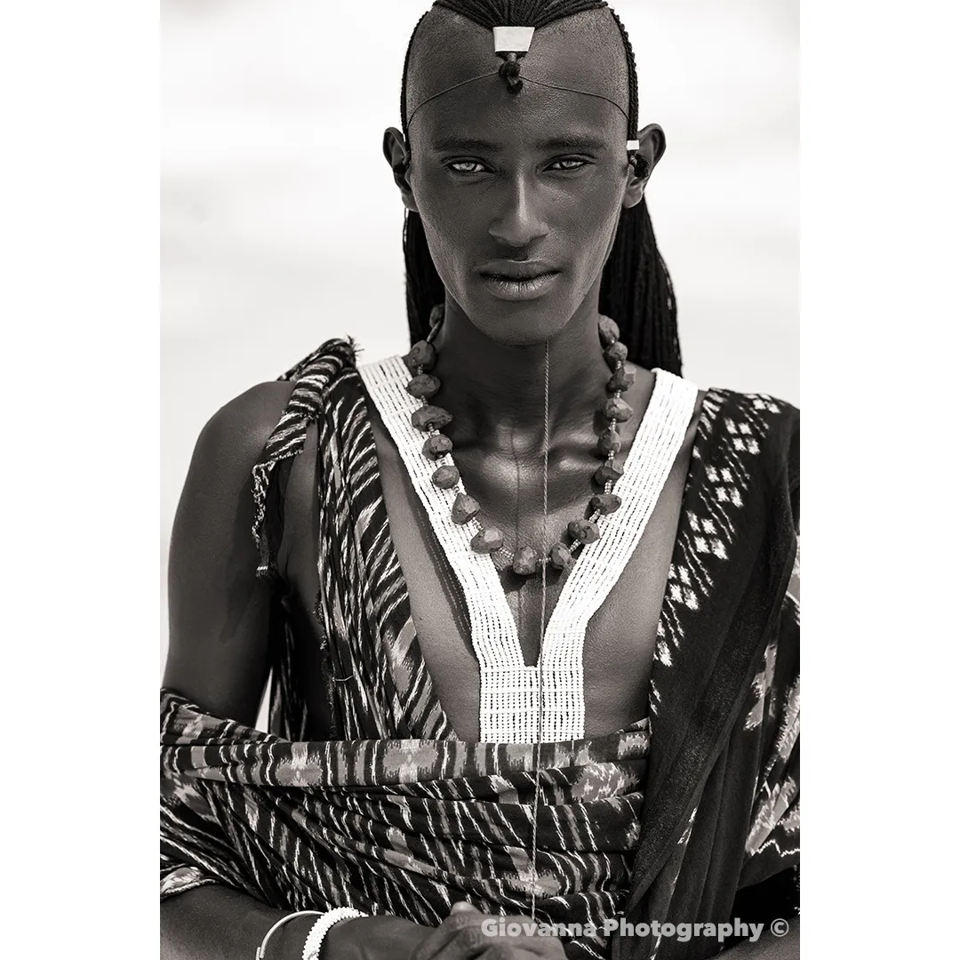 MAASAI WARRIOR BY GIOVANNA