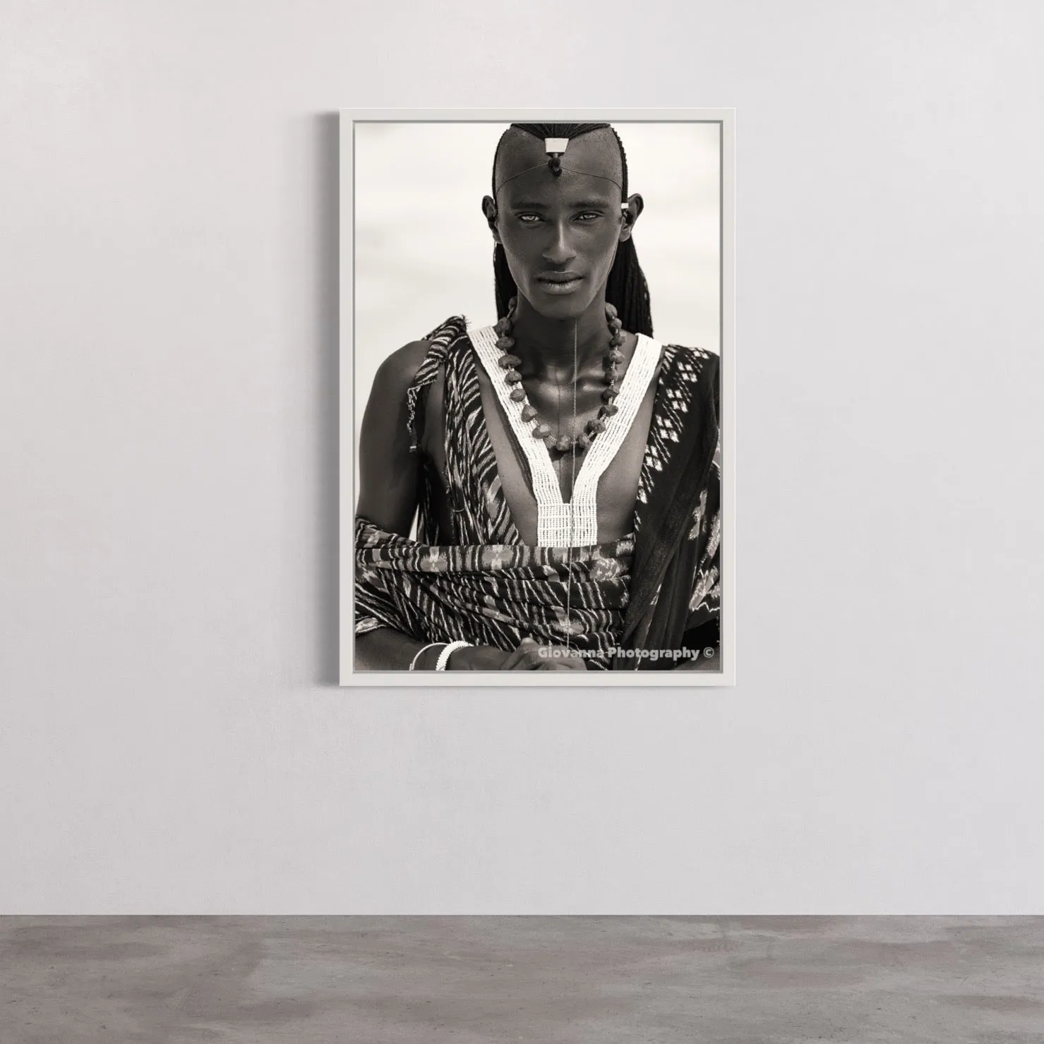 MAASAI WARRIOR BY GIOVANNA