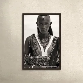 MAASAI WARRIOR BY GIOVANNA