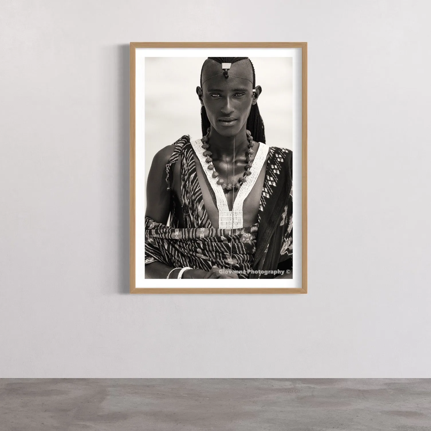MAASAI WARRIOR BY GIOVANNA