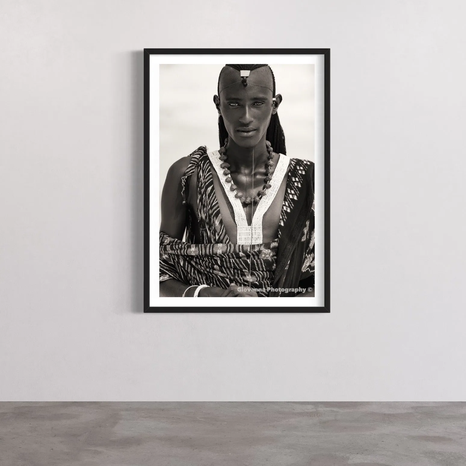 MAASAI WARRIOR BY GIOVANNA
