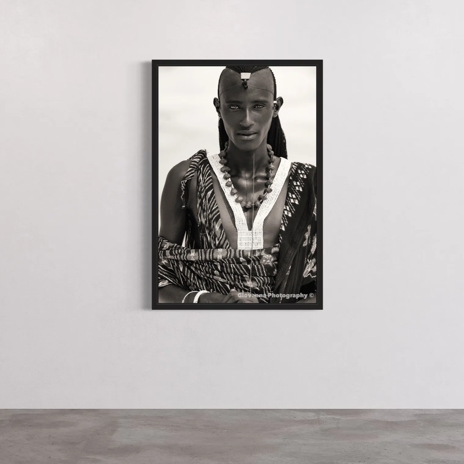 MAASAI WARRIOR BY GIOVANNA