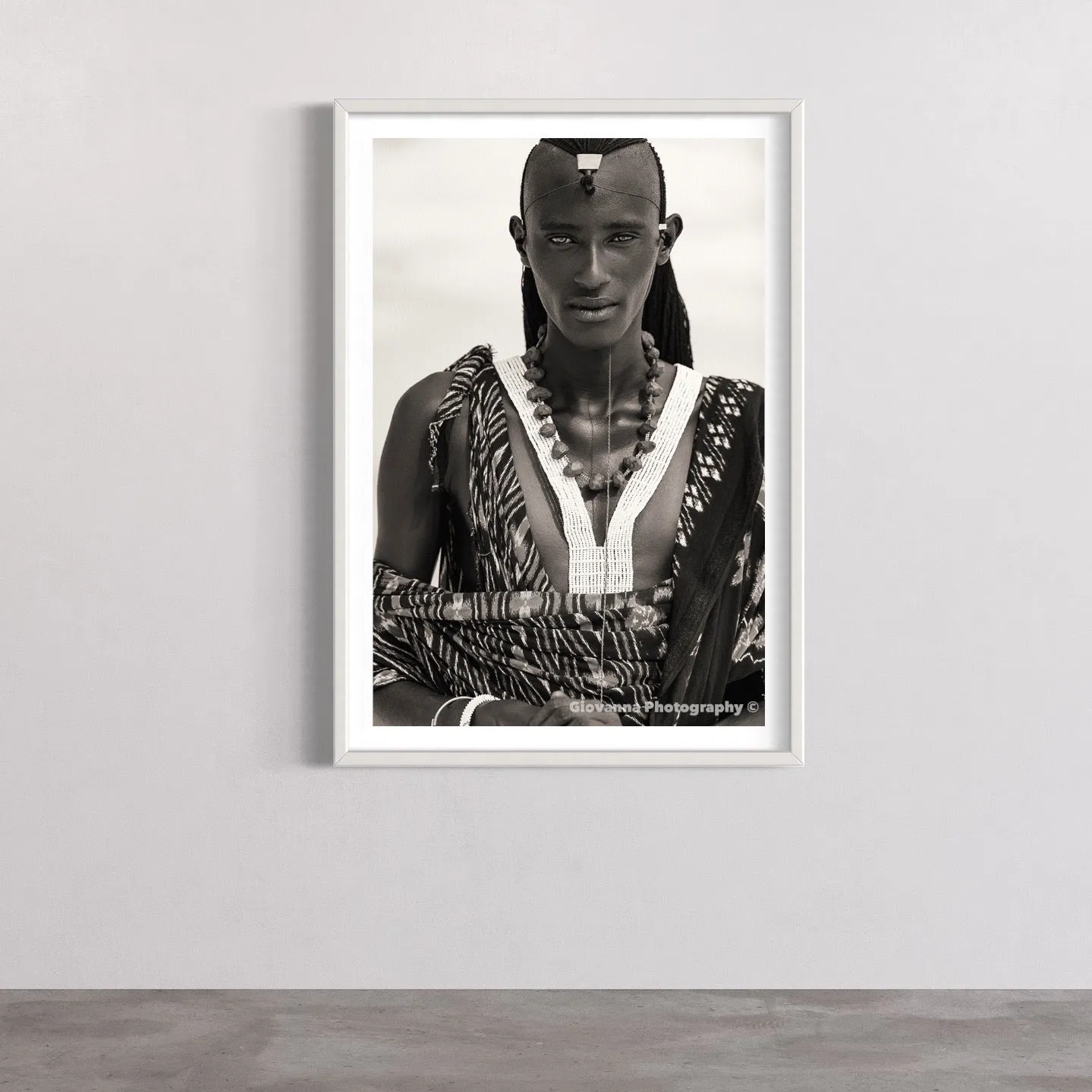 MAASAI WARRIOR BY GIOVANNA