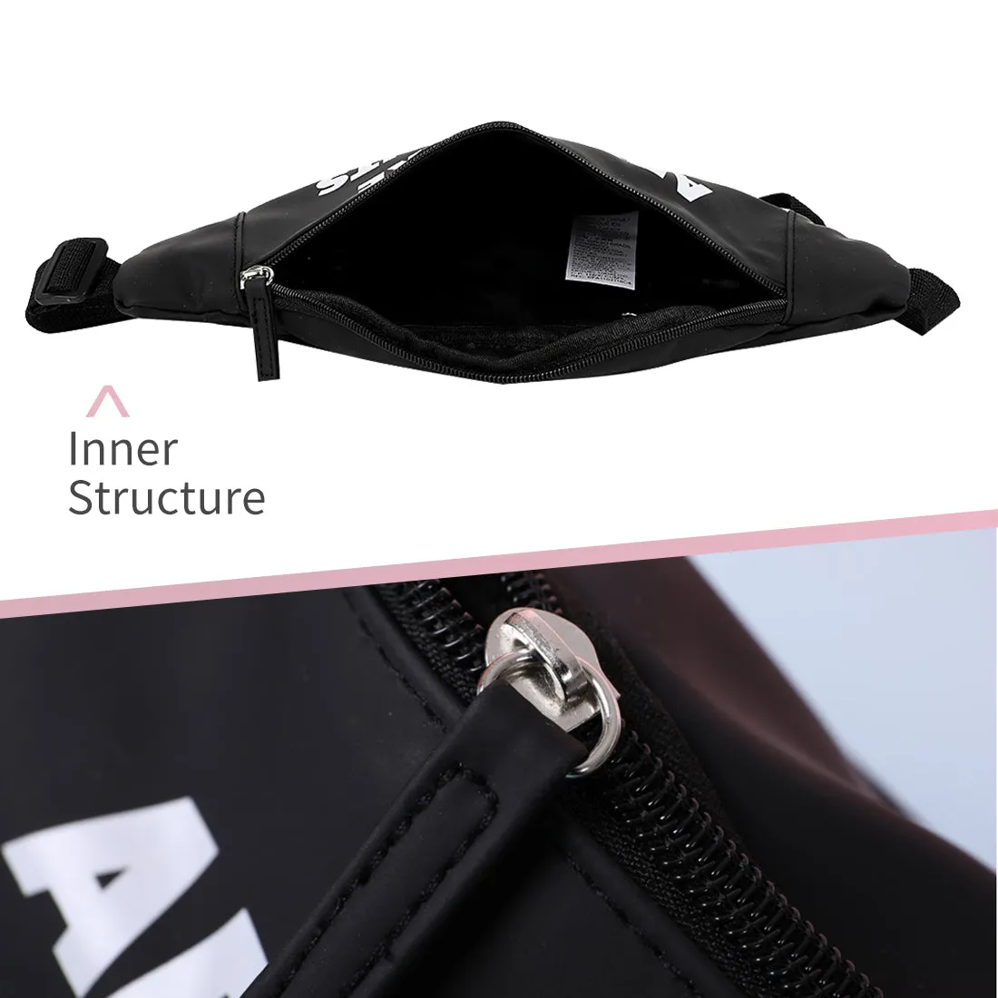 MINISO Waist Bag New(Black)
