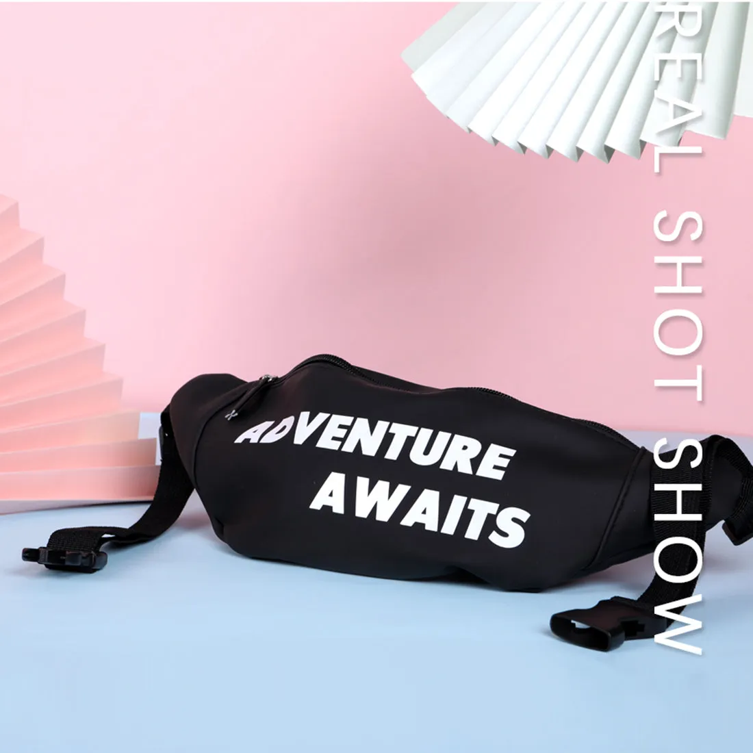 MINISO Waist Bag New(Black)