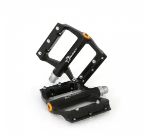 MSC Aluminium Flat Pedals Crmo Axle