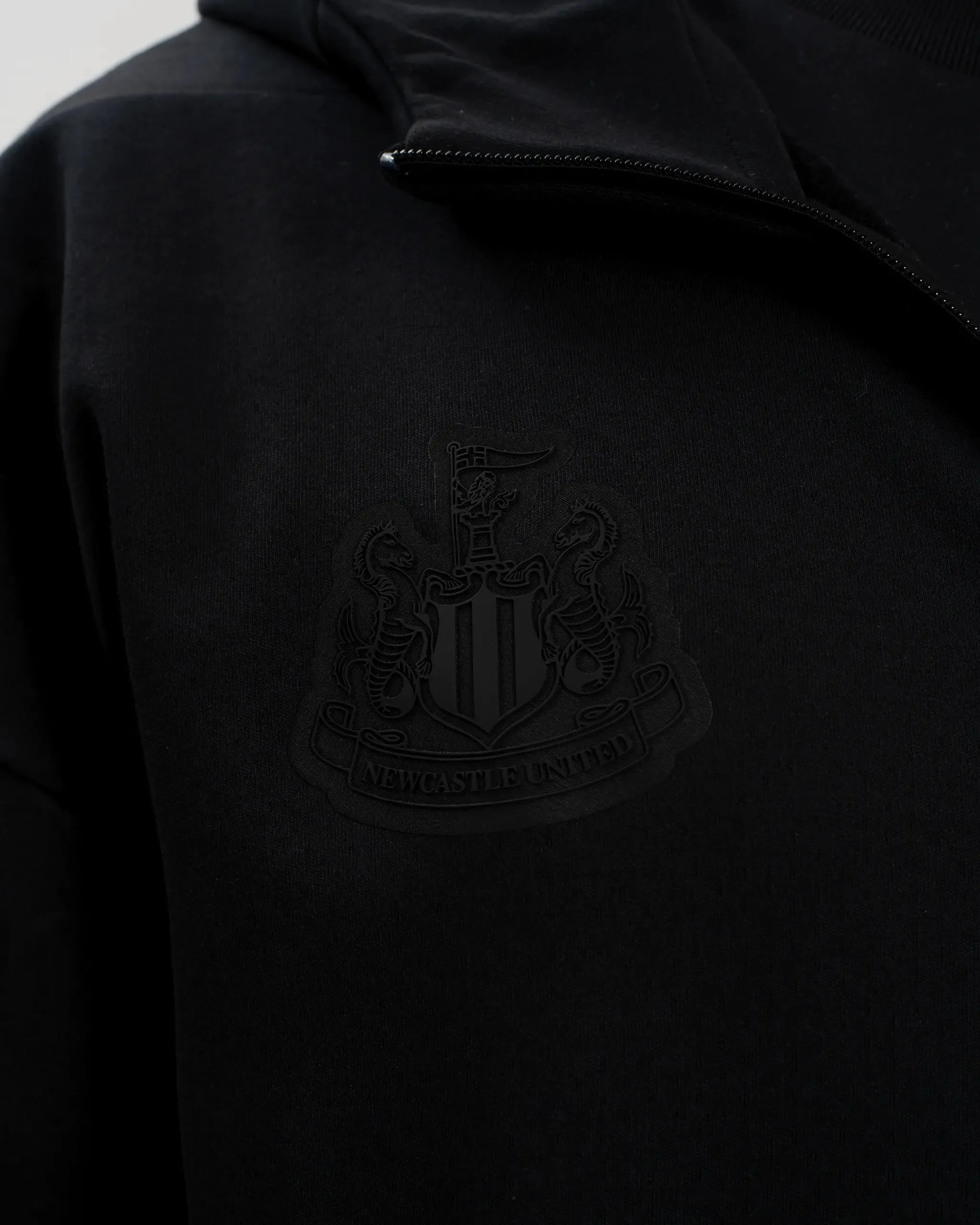 Black adidas Mens Z.N.E. Full Zip Hoodie, Newcastle United