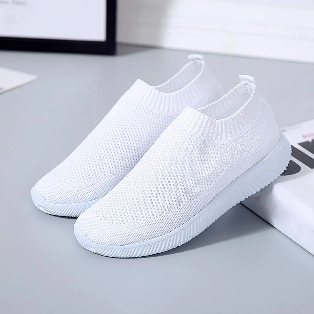 Orthopedic Casual Walking Shoes for Women Slip On Sneakers with Arch Support Comfortable Loafers Plantar Fasciitis Relief Foot Pain Diabetic