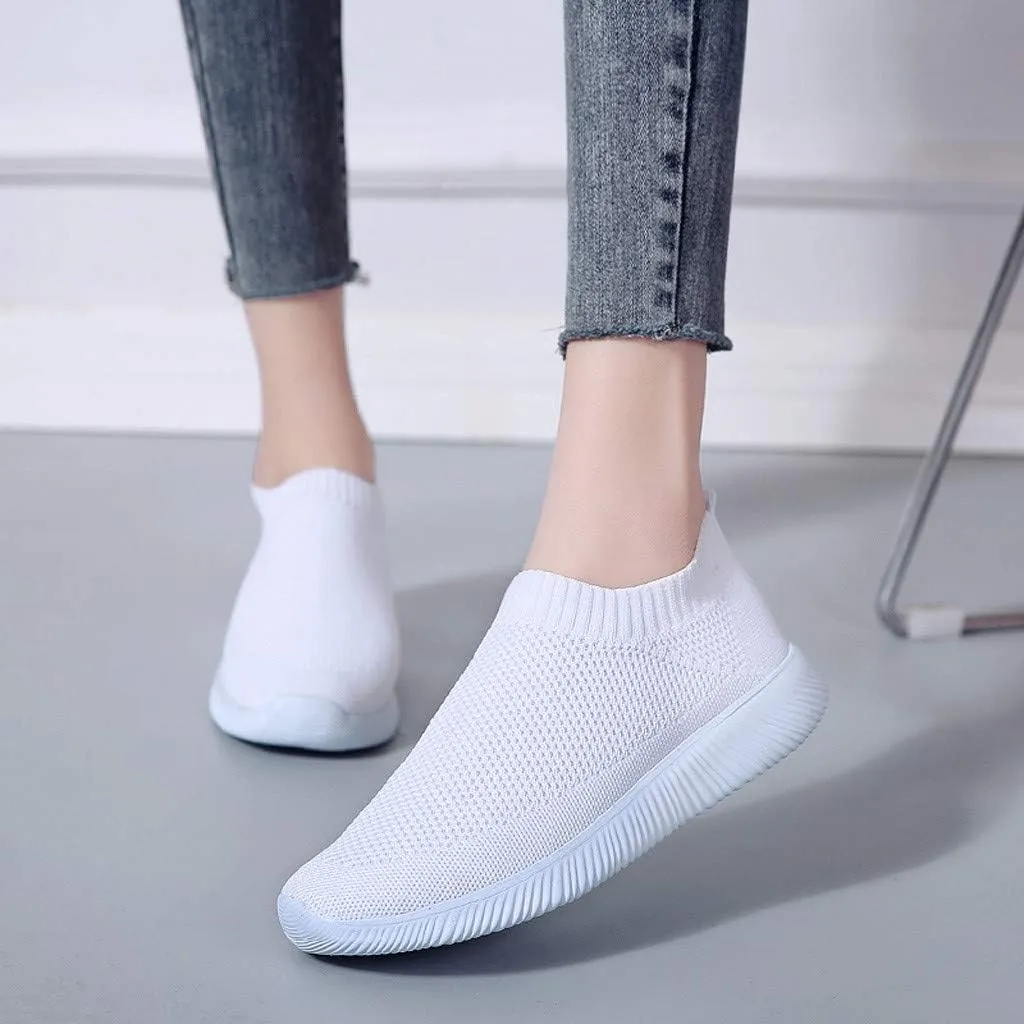 Orthopedic Casual Walking Shoes for Women Slip On Sneakers with Arch Support Comfortable Loafers Plantar Fasciitis Relief Foot Pain Diabetic