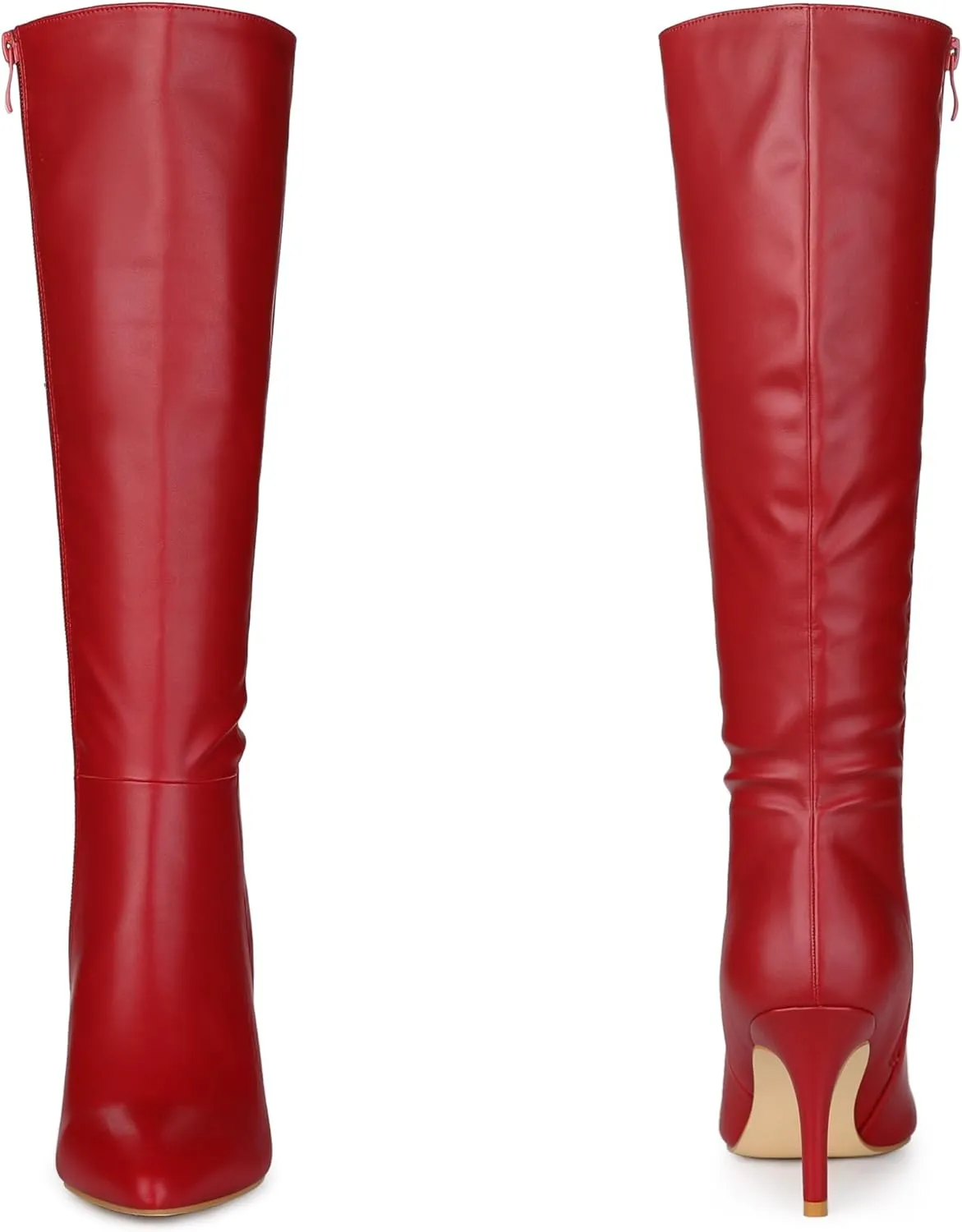Perphy High Heels Pointed Toe Stiletto Heel Knee High Boots for Women