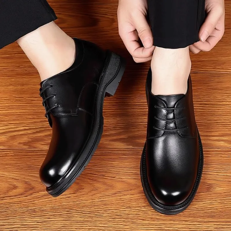 Premium Comfort Oxford Dress Shoes for Men - Ideal for Extended Office Wear & Ceremonial Events