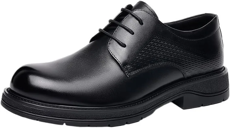 Premium Comfort Oxford Dress Shoes for Men - Ideal for Extended Office Wear & Ceremonial Events
