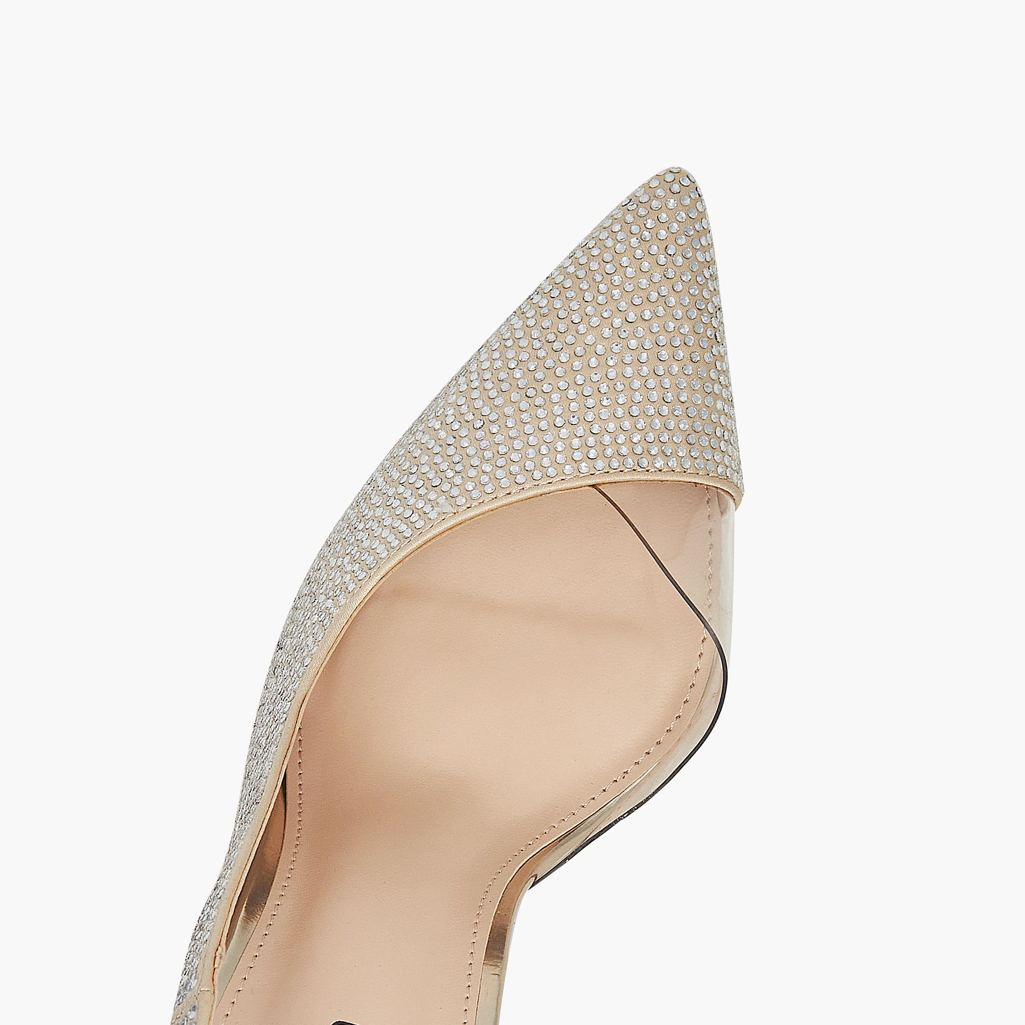 Rhinestone Embellished High Heels