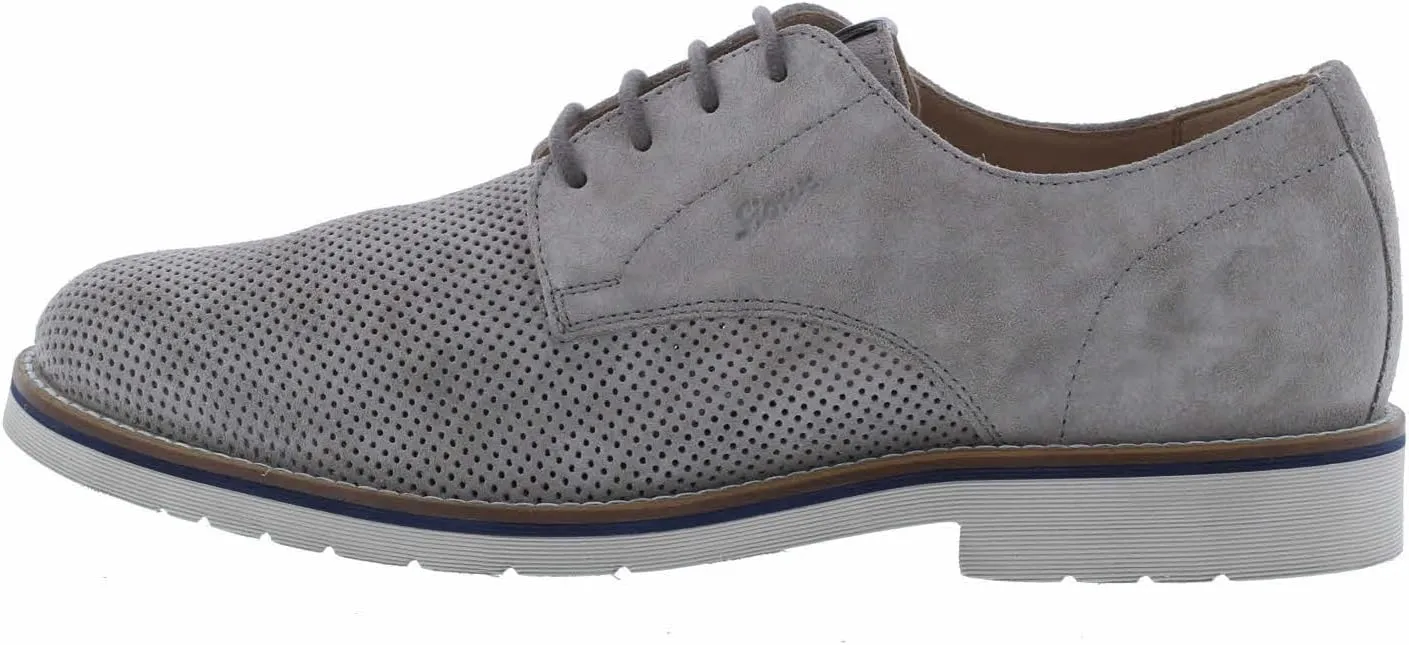 Sioux Men's Derby Oxford Flat, Cemento, 13