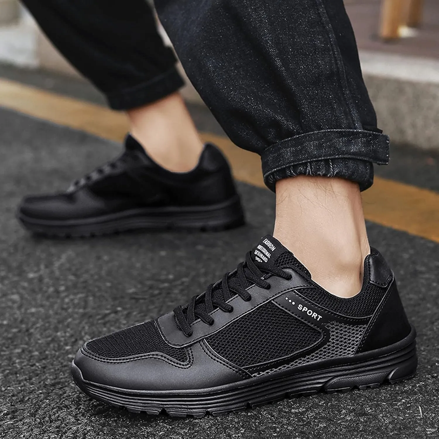 Sneakers for Men Mens Training Sneakers Men??s Comfortable Casual Walking Tennis Shoes Mens White Tennis Shoes