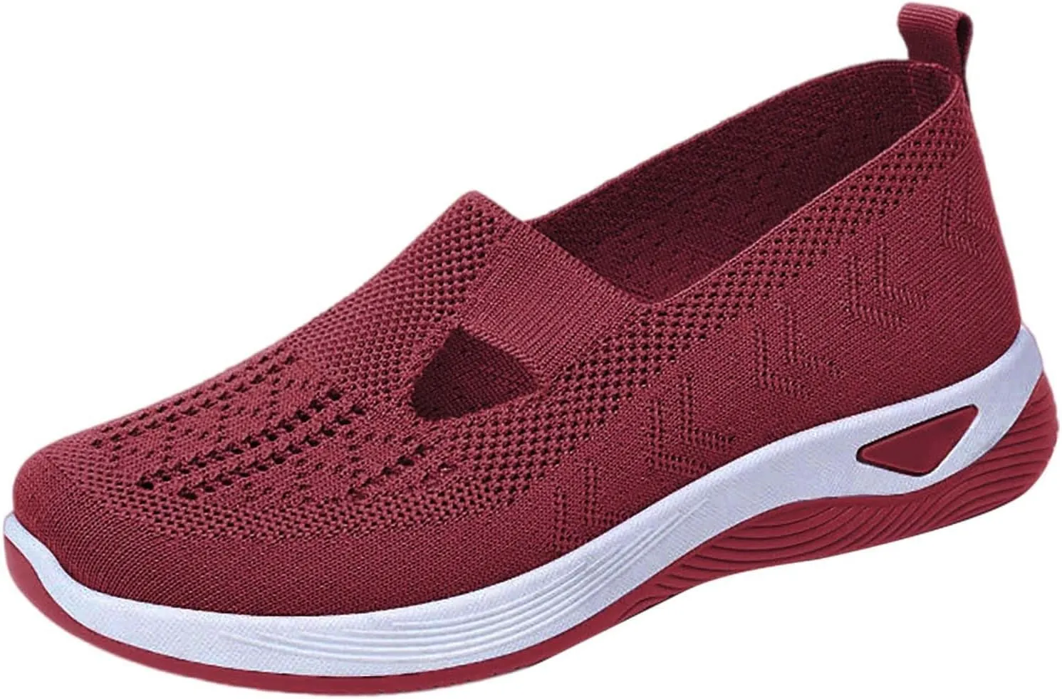 Women's Woven Orthopedic Breathable Soft Shoes Tennis Shoes Men Winter Casual Dress Shoes Women's Fashion Sneakers Brown Tennis Shoe Trainers Shoe